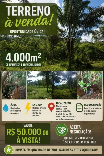 Chácara no município de Palmas 