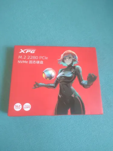 SSD NVMe XPG 256GB C/DISSIPADOR - NOVO - AEE INFO