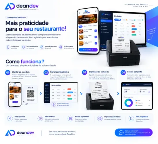 SISTEMA DE PEDIDOS PARA O SEU RESTAURANTE