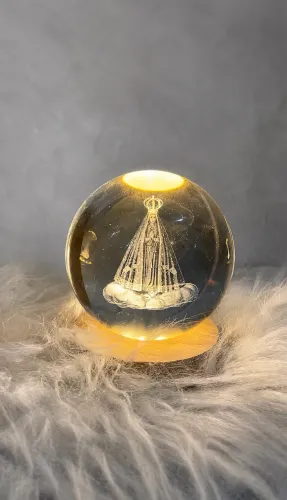 Luminária Nossa Senhora Grande - Abajur Decorativo Religioso