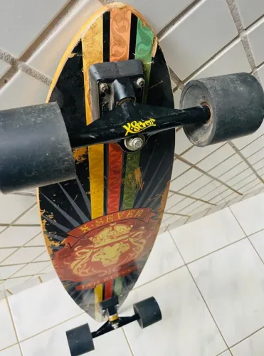 Longboard Revisado! Rodas Novas !