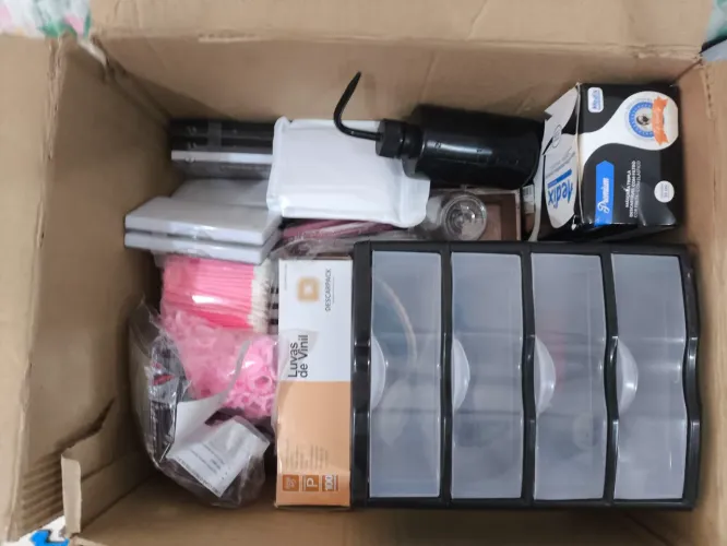 Material de extensão de cílios