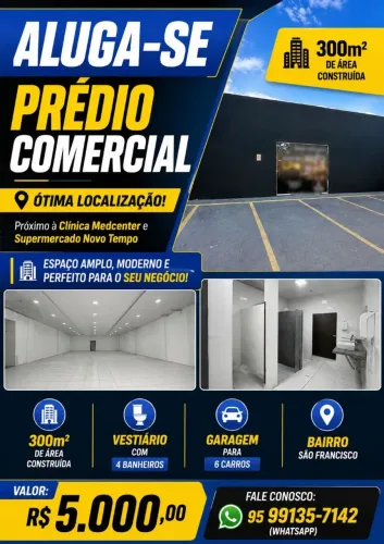 Prédio comercial São Francisco 95- *