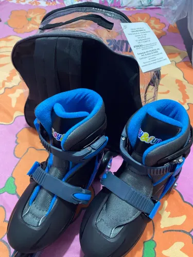 Patins infantil nunca usado/ 3 rodas