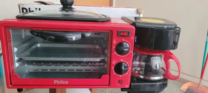 Forno elétrico portátil 3 em 1 Philco