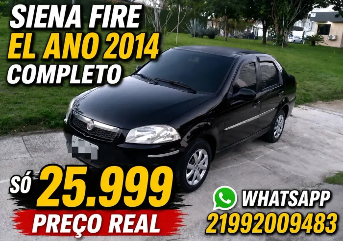 Fiat Siena EL Celeb. 1.0 MPI Fire Flex 8V 4P 2014