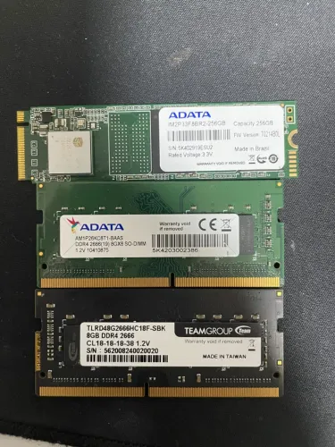 Memória RAM Notebook 16GB (2x8) DDR 4 2666Mhz