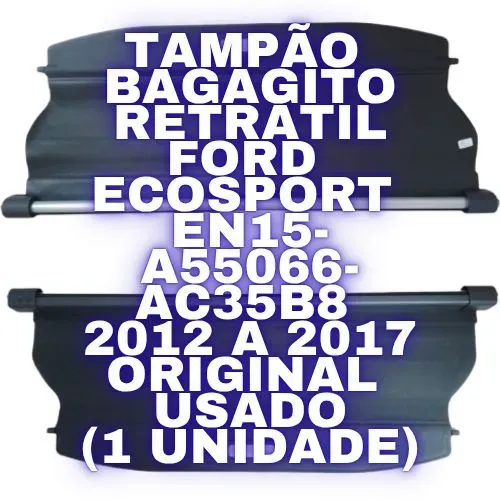 Tampa Flexível do Porta Malas para Ford Ecosport 2012 a 2017 Original