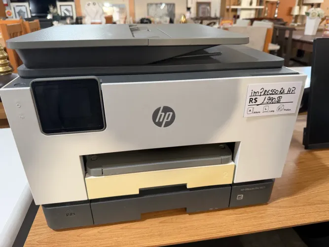 Impressora Multifuncional HP OfficeJet Pro 9025 - Completa, Wi-Fi, Duplex