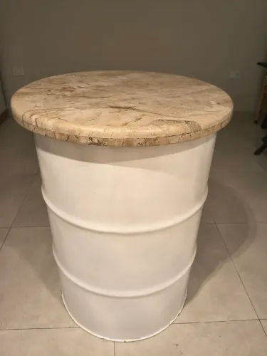 Tambor Bistrô com Tampão em Granito Marta Rocha 