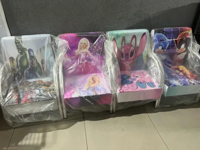 Poltronas infantil personagem 