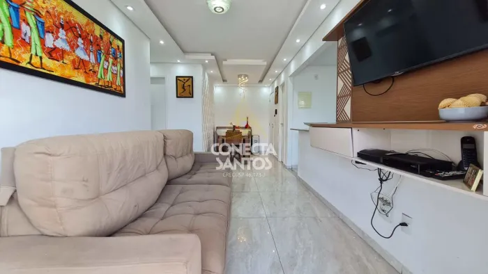 Sala no Manhattan na Vila Belmiro Santos, Cod 1765