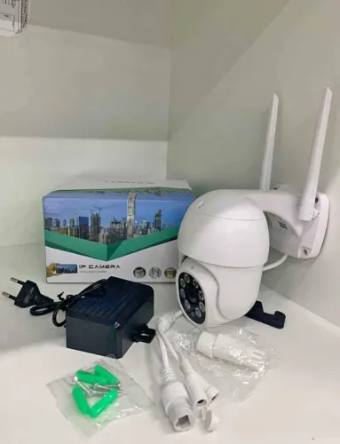 Câmera IP Speed Dome, Wi fi Externa 360° IP66 Infravermelho