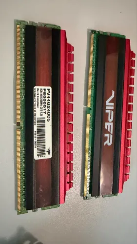 Kit 8GB 2x4GB Patriot Viper DDR4 2400MHz CL15