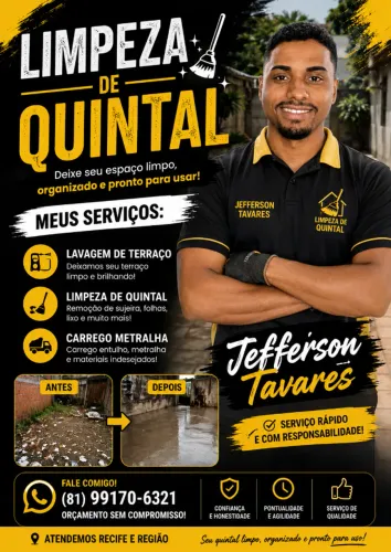 ? LIMPEZA DE QUINTAL E RETIRADA DE ENTULHO | ORÇAMENTO GRÁTIS 