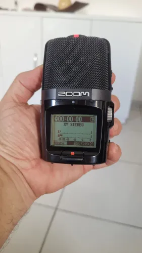 Gravador de Áudio Zoom H2n Profissional