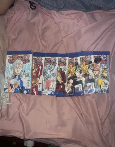 Lote de mangás The Seven Deadly Sins / Nanatsu no Taizai - JBC