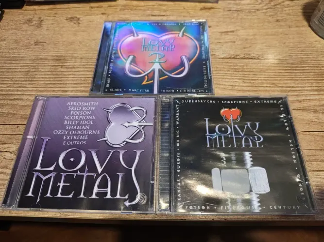 CDs Coleção Lovy Metal 