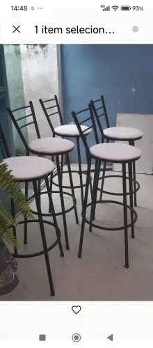 Cadeiras bistrô 