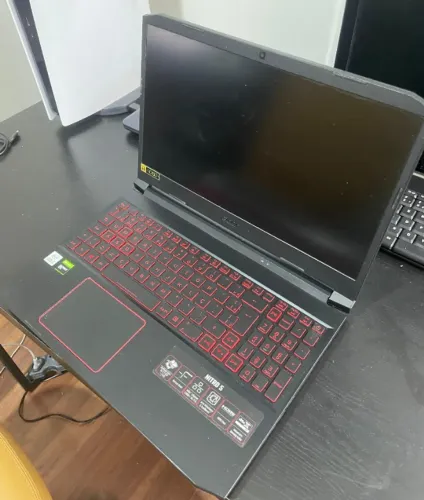 Notebook Gamer Acer Nitro 5, Intel Core i5-10300H, GTX 1650, 8GB RAM, SSD 256GB, HDD 1TB
