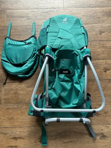 Mochila cargueira Deuther Kid conforto 1 SEMINOVA
