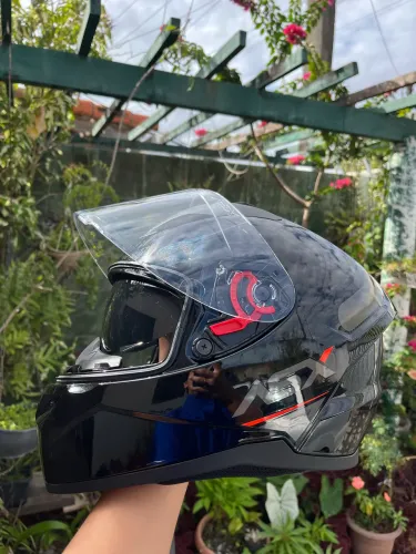 Capacete ASX tam58 C/ÓCULOS