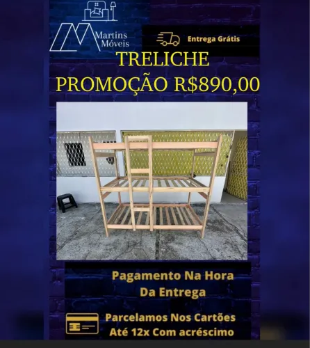 GRANDE PROMOÇÃO BELICHE E TRELICHE FOX MADEIRA ENTREGA GRATIS ACEITA CARTÃO