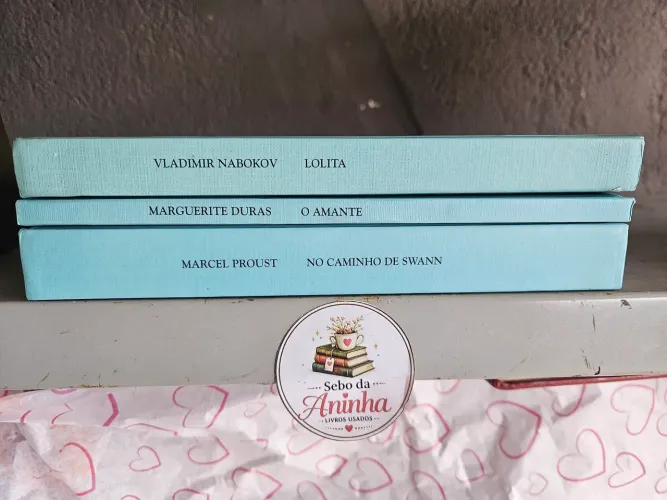 Livros: No Caminho de Swann, Lolita e O Amante