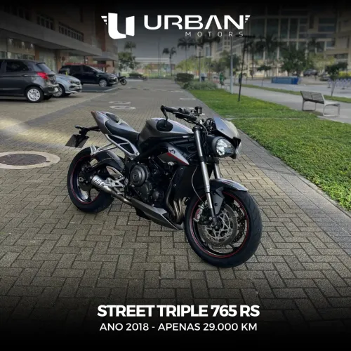 Triumph Street Triple 675 RS - Muito nova - Ac Troca