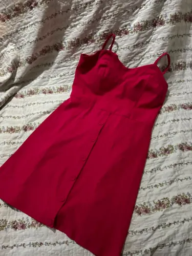 Vestido Rosa usado TM 44