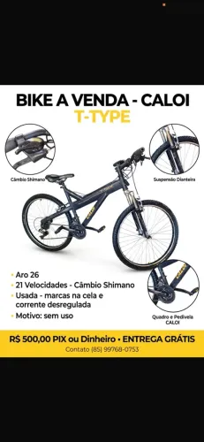 Bike Caloi T-type