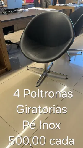POLTRONAS GIRATÓRIAS