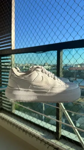 Tênis Nike Court Vision Alta LTR branco ORIGINAL