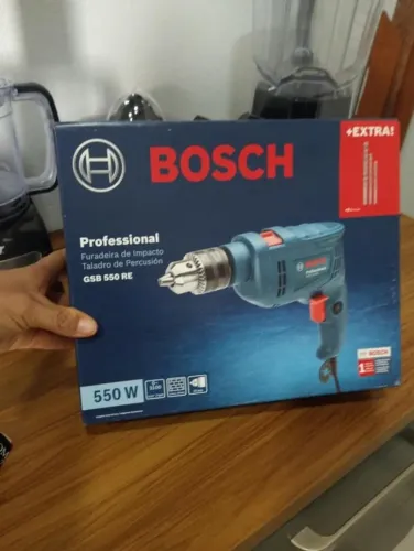 Furadeira de Impacto Bosch 450W 3100 RPM - Nova e Lacrada