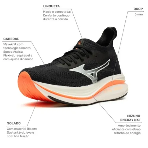 Tênis Mizuno Neo Zen Masculino - Novo - Original