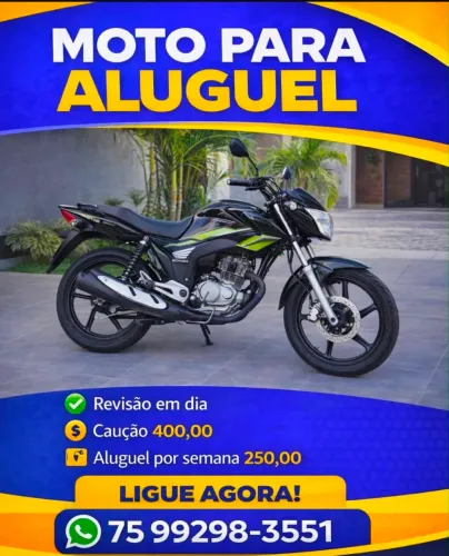 Oportunidade!! Moto disponível!!