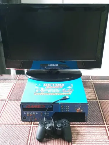 Pc fliperama retrô com 16 mil jogos