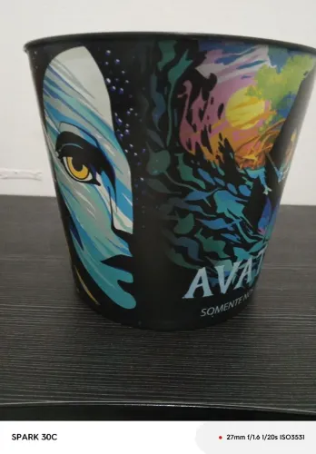 Balde de pipoca original Avatar