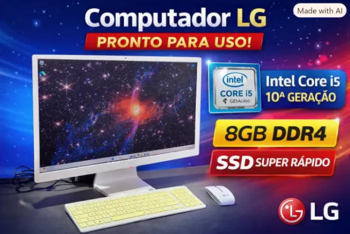 LG 24V50N-C tudo em um (PC / Monitor / TV digital)