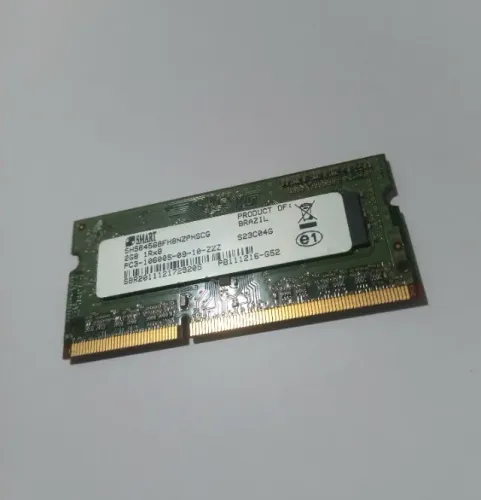 Memória RAM Notebook 2GB DDR3 1333MHz Funcionando 100%