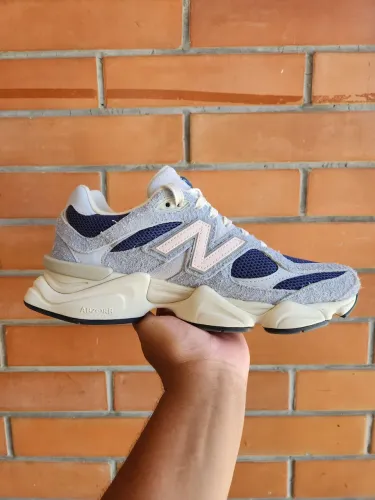 New Balance 9060 Light Arctic Grey Vintage Indigo Pink Granite