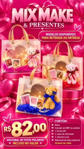 Cestas e caixa box personalizadas