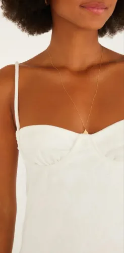 Vestido mid jacquard Farm