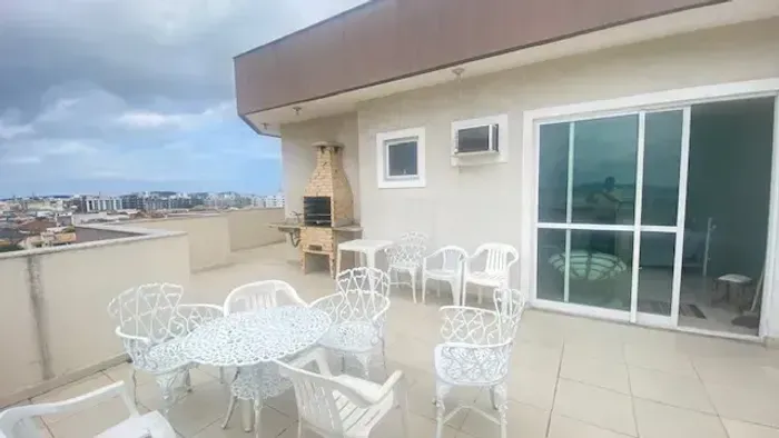TEMPORADA !Cobertura Indevassável com Vista Panorâmica (202m²) 3 Quartos (2 Suítes)