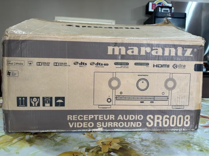 Receiver Marantz SR6008 com 7.1 canais