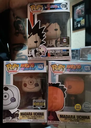 Funkos Madara e Zaraki