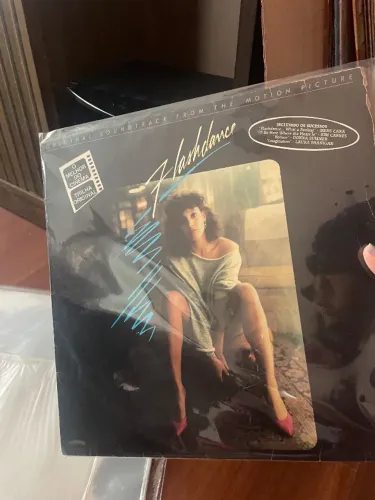 Disco de vinil flashdance soundtrack
