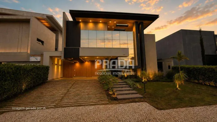 Casa térrea à venda com 4 suítes - Condomínio Jardim Versailles - Uberlândia/MG.