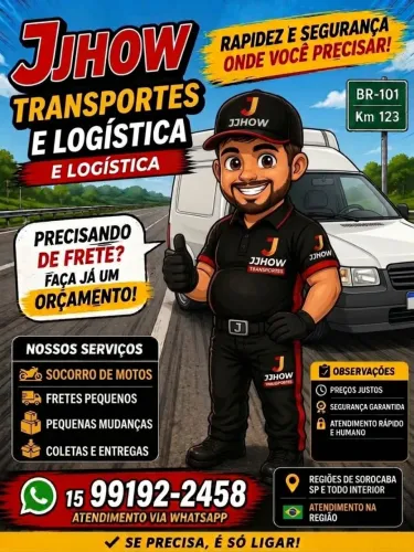 Fretes e Pequenas mudanças S.o.S motos