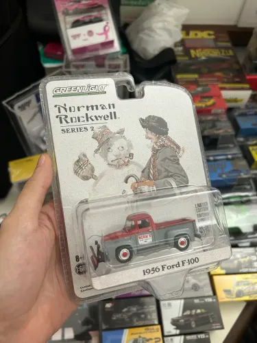 Greenlight 1956 Ford F-100 (afastador de neve)
